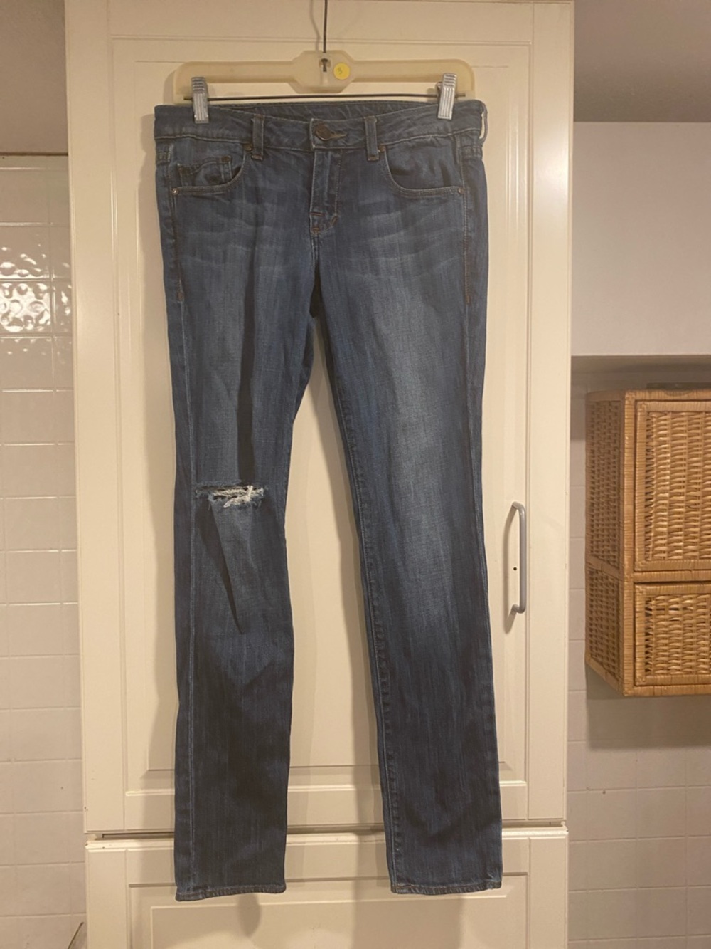 William rast Classic Women's Skinny Jeans in Blue Wash size 26 4:20
